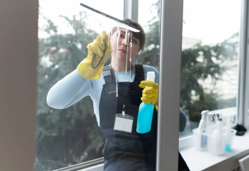 Nettoyage de vitres intérieures et extérieures à Morlac